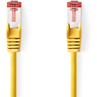 Nedis Punainen Keltainen 1,5 m CAT6 S/FTP Verkkokaapeli Nedis Punainen Keltainen 1,5 m CAT6 S/FTP Verkkokaapeli