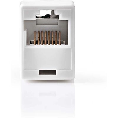 Nedis Modell CCGB89005WT Kabelverbinder - RJ45, Weiß, Ungeschützt Nedis Modell CCGB89005WT Kabelverbinder - RJ45, Weiß, Ungeschützt
