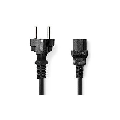 Nedis Stromkabel - 2 m - IEC-320-C13 - Schwarz - Netzkabel für Geräte Nedis Stromkabel - 2 m - IEC-320-C13 - Schwarz - Netzkabel für Geräte