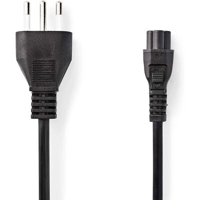 Nedis strömkabel - 2 m IEC - Svart Nedis strömkabel - 2 m IEC - Svart