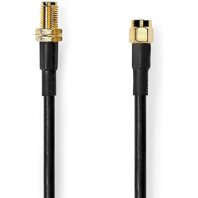 Nedis 10m SMA Männlich Koaxialantenkabel - Schwarz Nedis 10m SMA Männlich Koaxialantenkabel - Schwarz