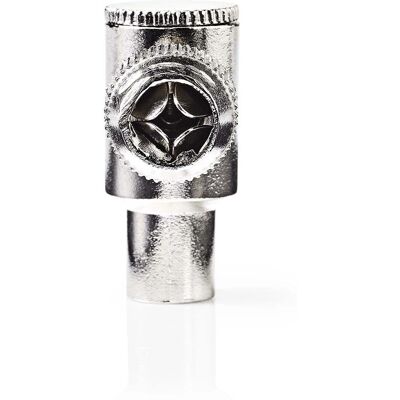 Nedis IEC Model - Hoekige Coaxiale Connector - Nickel Gecoat - 75 Ohm - Schroef - 7.0 mm Nedis IEC Model - Hoekige Coaxiale Connector - Nickel Gecoat - 75 Ohm - Schroef - 7.0 mm