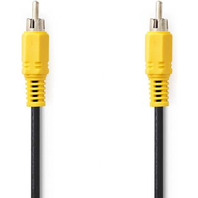 Nedis Modell CVGL24100BK50 Komposit Videokabel - Videokabel Nedis Modell CVGL24100BK50 Komposit Videokabel - Videokabel