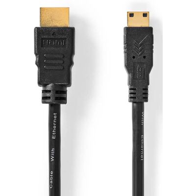 Nedis Snelle HDMI Kabel met Ethernet - Type A & C - 1.5m Nedis Snelle HDMI Kabel met Ethernet - Type A & C - 1.5m