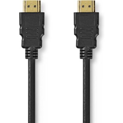 Câble HDMI Nedis 5m - Supporte 8K@60Hz, 48Gbps, Noir - Publicité Câble HDMI Nedis 5m - Supporte 8K@60Hz, 48Gbps, Noir - Publicité