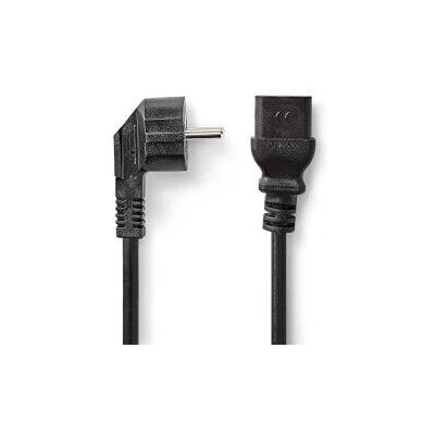 Nedis Modell CEGB10300BK20 Strömkabel - Ström, Svart, 2m Nedis Modell CEGB10300BK20 Strömkabel - Ström, Svart, 2m