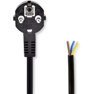 Nedis strömkabel - 2 m Typ C - Svart Nedis strömkabel - 2 m Typ C - Svart