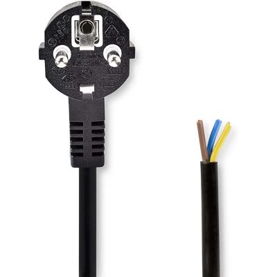 Nedis Strömkabel - 3 m Svart - Produkttyp Strömkabel Nedis Strömkabel - 3 m Svart - Produkttyp Strömkabel