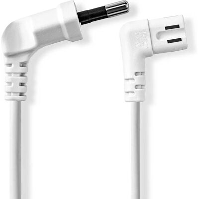 Nedis Câble d'alimentation - IEC 320 - Blanc - 2 m - Câble Nedis Câble d'alimentation - IEC 320 - Blanc - 2 m - Câble