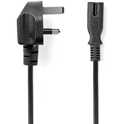 Nedis Stromkabel - UK Stecker Typ G - 2m - Netzkabel Nedis Stromkabel - UK Stecker Typ G - 2m - Netzkabel