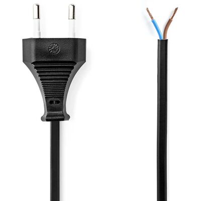 Câble d'alimentation Nedis - Fin ouvert - 3m - Prise de type C - Câble électrique Câble d'alimentation Nedis - Fin ouvert - 3m - Prise de type C - Câble électrique