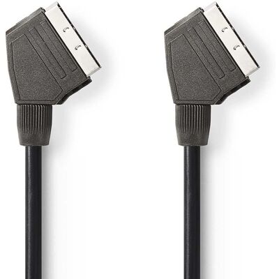 Nedis CVGL31001BK15 SCART-kaapeli - 1,5 m - Musta Nedis CVGL31001BK15 SCART-kaapeli - 1,5 m - Musta