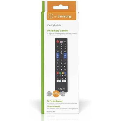 Nedis Samsung Fjärrkontroll - Förprogrammerad - Svart Nedis Samsung Fjärrkontroll - Förprogrammerad - Svart