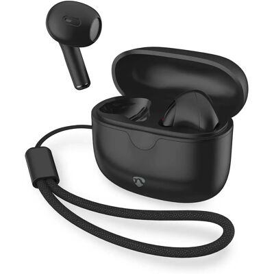 Nedis trådlösa öronsnäckor - Bluetooth - 16h batteritid - Touchkontroll - Svart Nedis trådlösa öronsnäckor - Bluetooth - 16h batteritid - Touchkontroll - Svart