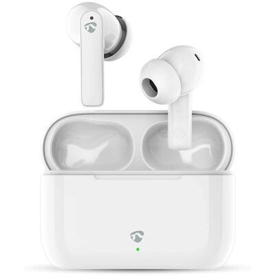 Casque sans fil Nedis - Annulation de bruit ENC - Bluetooth - 24h Batterie - Publicité Casque sans fil Nedis - Annulation de bruit ENC - Bluetooth - 24h Batterie - Publicité