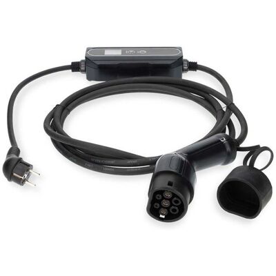 Nedis Portable EV Charger - Adjustable 6-16A - Weatherproof - 5m Nedis Portable EV Charger - Adjustable 6-16A - Weatherproof - 5m