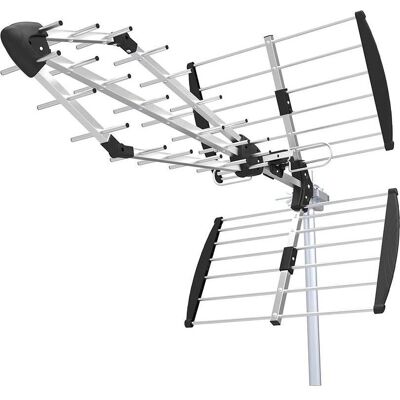 Nedis Antenne Extérieure - UHF - 13.5 dB - Argent - ≥50 km - Antenne - Type de produit Nedis Antenne Extérieure - UHF - 13.5 dB - Argent - ≥50 km - Antenne - Type de produit