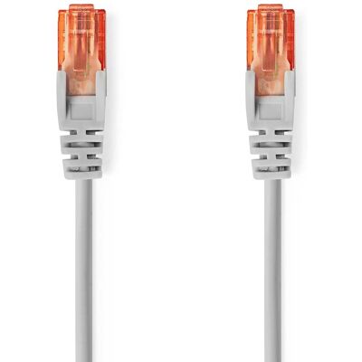 Nedis 30m Grått Cat6 U/UTP Nätverkskabel - Pålitlig & Hållbar Nedis 30m Grått Cat6 U/UTP Nätverkskabel - Pålitlig & Hållbar