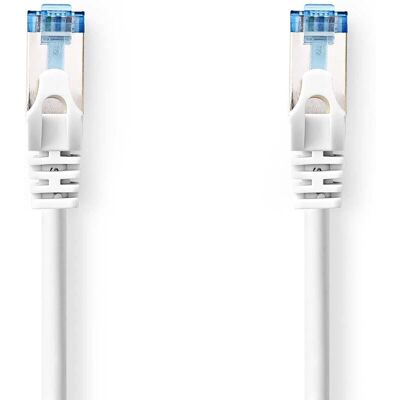Nedis vit 20m Cat6a S/FTP nätverkskabel Nedis vit 20m Cat6a S/FTP nätverkskabel