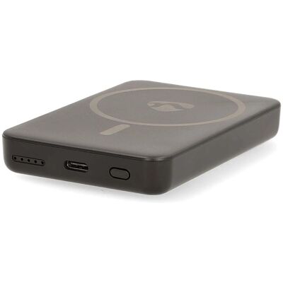 Nedis Power Bank 5000mAh Draadloos opladen Zwart Nedis Power Bank 5000mAh Draadloos opladen Zwart