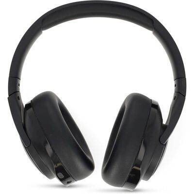 Nedis Wireless Over-Ear Headphones - 28h Battery - Microphone - Black - Headphones Nedis Wireless Over-Ear Headphones - 28h Battery - Microphone - Black - Headphones