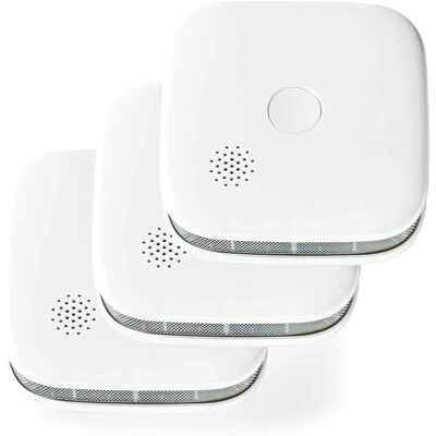 Nedis Hvid Wi-Fi Røgalarm - 10 års sensorlivstid Nedis Hvid Wi-Fi Røgalarm - 10 års sensorlivstid