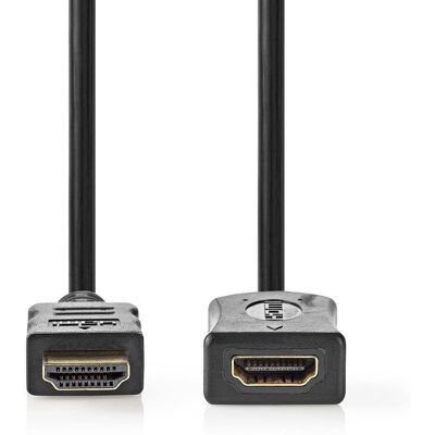 Nedis Modell CVGL34096BK50 - Hochhastighets HDMI med Ethernet 5m Nedis Modell CVGL34096BK50 - Hochhastighets HDMI med Ethernet 5m