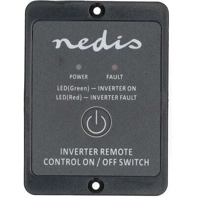 Nedis Power Inverter Fernbedienung - 6,00 m RJ12 - Schwarz - Power Inverter Nedis Power Inverter Fernbedienung - 6,00 m RJ12 - Schwarz - Power Inverter