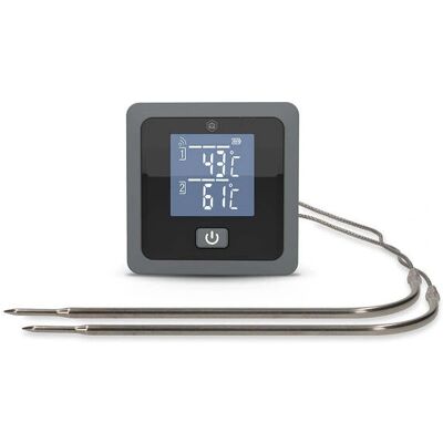 Nedis - BTKAT10GY - Bluetooth - Duale Sonden - Thermometer Nedis - BTKAT10GY - Bluetooth - Duale Sonden - Thermometer