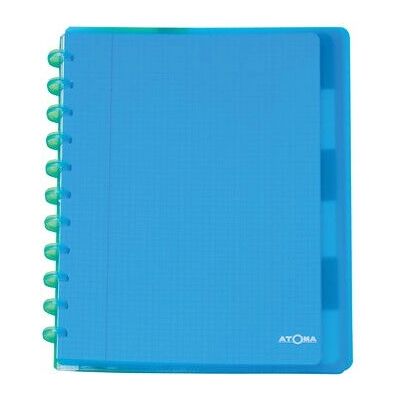 Cahier Atoma 4.1383 - Multicolore, A4+, 60 feuilles, quadrillé 5mm - Publicité Cahier Atoma 4.1383 - Multicolore, A4+, 60 feuilles, quadrillé 5mm - Publicité