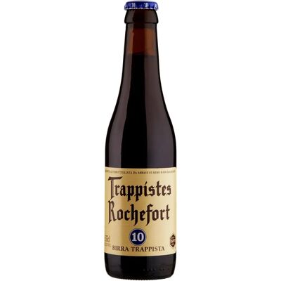 Bière Trappistes Rochefort 10 belge - 11,3% ABV - Publicité Bière Trappistes Rochefort 10 belge - 11,3% ABV - Publicité