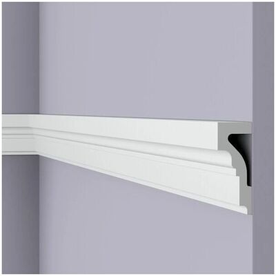 NMC - WL4 Wallstyl - White - 2 m - Decorative moulding NMC - WL4 Wallstyl - White - 2 m - Decorative moulding
