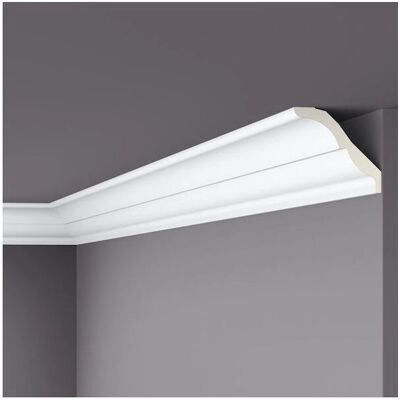 NMC ARSTYL Z21 Cornice moulding - Stuckleisten, weiß, 200cm, leicht, robust NMC ARSTYL Z21 Cornice moulding - Stuckleisten, weiß, 200cm, leicht, robust