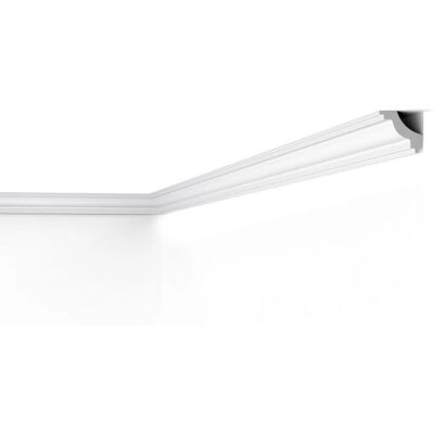 NMC Weiß Polystyrol Dekorative Cornice - 45mm x 50mm - Innenecke NMC Weiß Polystyrol Dekorative Cornice - 45mm x 50mm - Innenecke