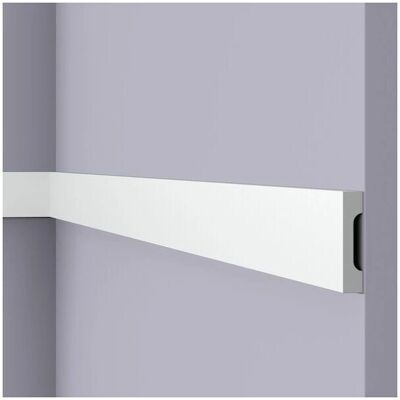 NMC Wall Panel Moulding - 200cm White - Interior Decor NMC Wall Panel Moulding - 200cm White - Interior Decor