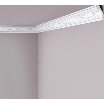 NMC Cornice moulding - lightweight, pre-primed, white - Cornice moulding Z9 ARSTYL 200 cm NMC Cornice moulding - lightweight, pre-primed, white - Cornice moulding Z9 ARSTYL 200 cm