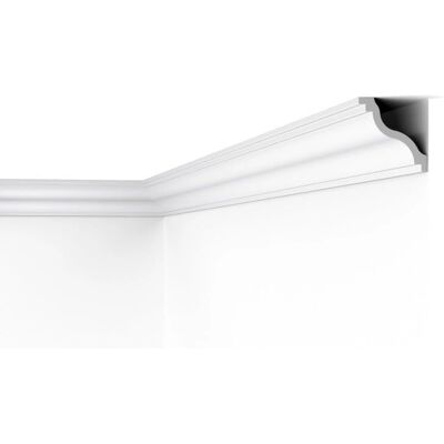 NOEL & MARQUET Ceiling Molding - 100x100x2000mm - White NOEL & MARQUET Ceiling Molding - 100x100x2000mm - White