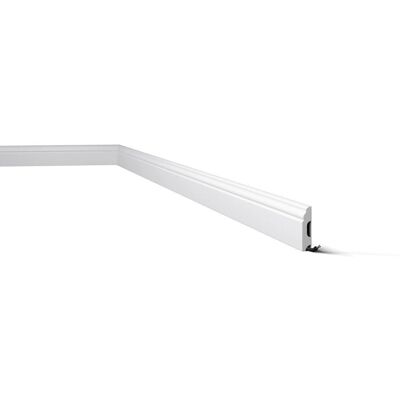 NMC Wallskirting FB1 - Lightweight, Shockproof, Pre-primed - 200cm NMC Wallskirting FB1 - Lightweight, Shockproof, Pre-primed - 200cm