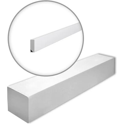 NMC Wallstyl Skirting - White - 52m NMC Wallstyl Skirting - White - 52m