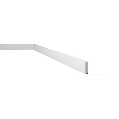 NMC Wallstyl Sockelleiste - Weiß, 200cm, 1,3cm, 5,8cm - Sockelleiste NMC Wallstyl Sockelleiste - Weiß, 200cm, 1,3cm, 5,8cm - Sockelleiste