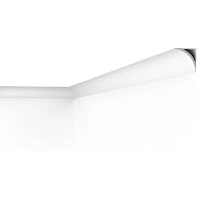 NMC Modell NE2 Weiße Dekorative Wandleiste - 60x60 mm NMC Modell NE2 Weiße Dekorative Wandleiste - 60x60 mm