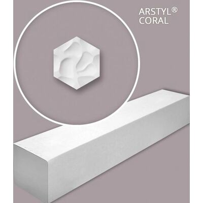Pannello murale 3D NMC Bianco 6x3 - Decorazione moderna Pannello murale 3D NMC Bianco 6x3 - Decorazione moderna