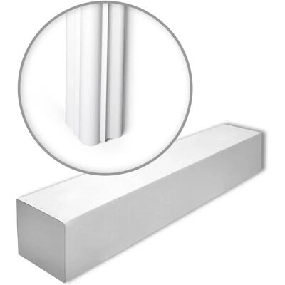 NMC WALLSTYL Perfil de protección de bordes - Perfil de protección, blanco, 34 m NMC WALLSTYL Perfil de protección de bordes - Perfil de protección, blanco, 34 m