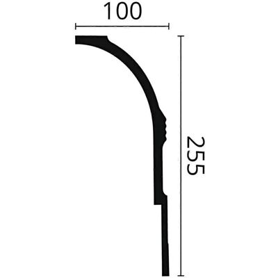 NMC ARSTYL AD22-box - White Cornice Moulding for Indoor Indirect Lighting NMC ARSTYL AD22-box - White Cornice Moulding for Indoor Indirect Lighting
