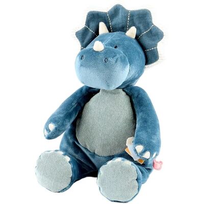 Noukie's Tiga, Stegi & Ops Peluche - 25cm, Bleu - Sécurité Bébé - Publicité Noukie's Tiga, Stegi & Ops Peluche - 25cm, Bleu - Sécurité Bébé - Publicité