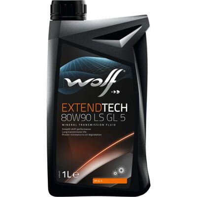 Huile de transmission Wolf Extendtech 80w90 1L - Huile de transmission - Publicité Huile de transmission Wolf Extendtech 80w90 1L - Huile de transmission - Publicité