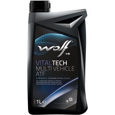 Huile ATF Multi Véhicules WOLF 1L - Publicité Huile ATF Multi Véhicules WOLF 1L - Publicité