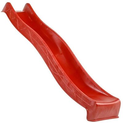 KBT Glijbaan tsuri met golf 300 cm - H1500 Rood - Skluzavka KBT Glijbaan tsuri met golf 300 cm - H1500 Rood - Skluzavka