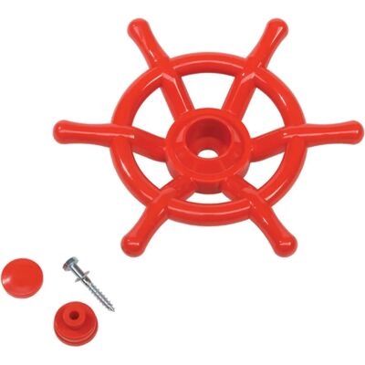 KBT Rotes Boot Stuurwiel - 35cm - Boot Rad KBT Rotes Boot Stuurwiel - 35cm - Boot Rad