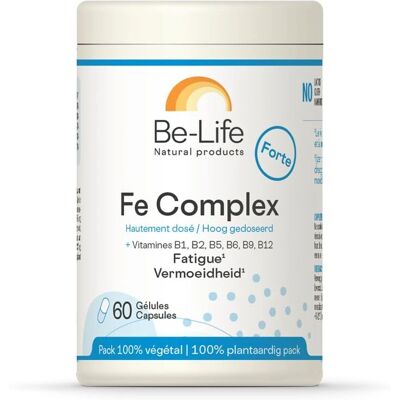 Be-life Fe Complex Mineralen - Voedingssupplement Be-life Fe Complex Mineralen - Voedingssupplement